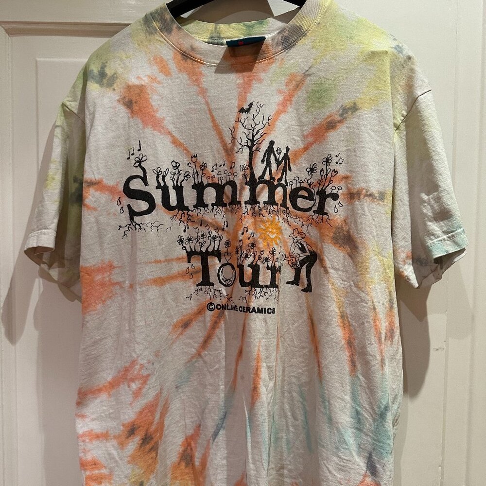 Online Ceramics Tie-Dye "Summer Tour" Tshirt